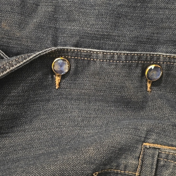 Bandolinoblu  Women's Jean Jacket Size  Small - Picture 4 of 9